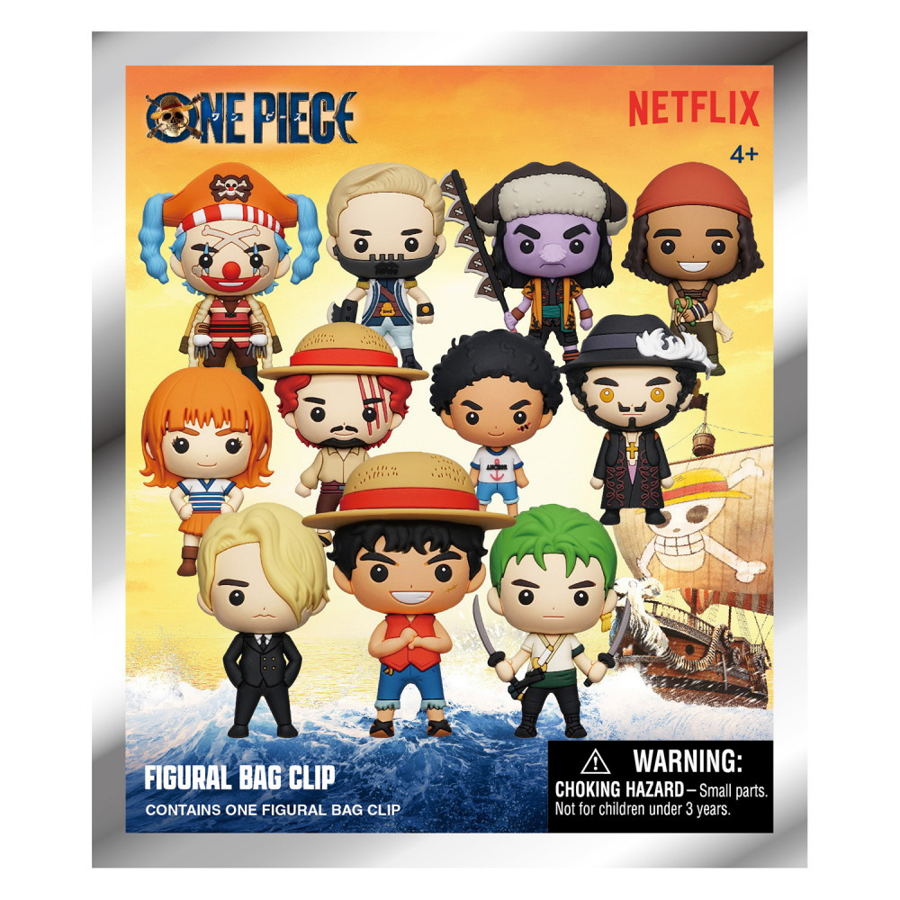 One Piece Figural Bag Clip