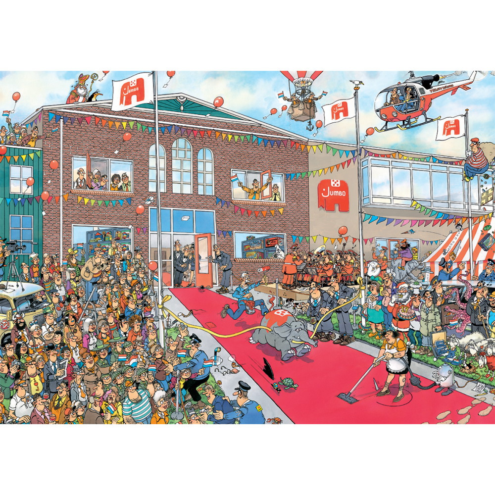 Jan van Haasteren Jumbo's Anniversary 1000 Brikker