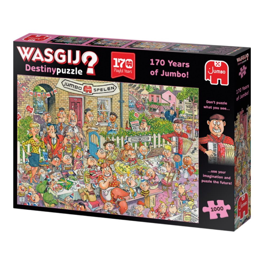 Wasgij? Destiny - 170 Years of Jumbo! 1000 Brikker