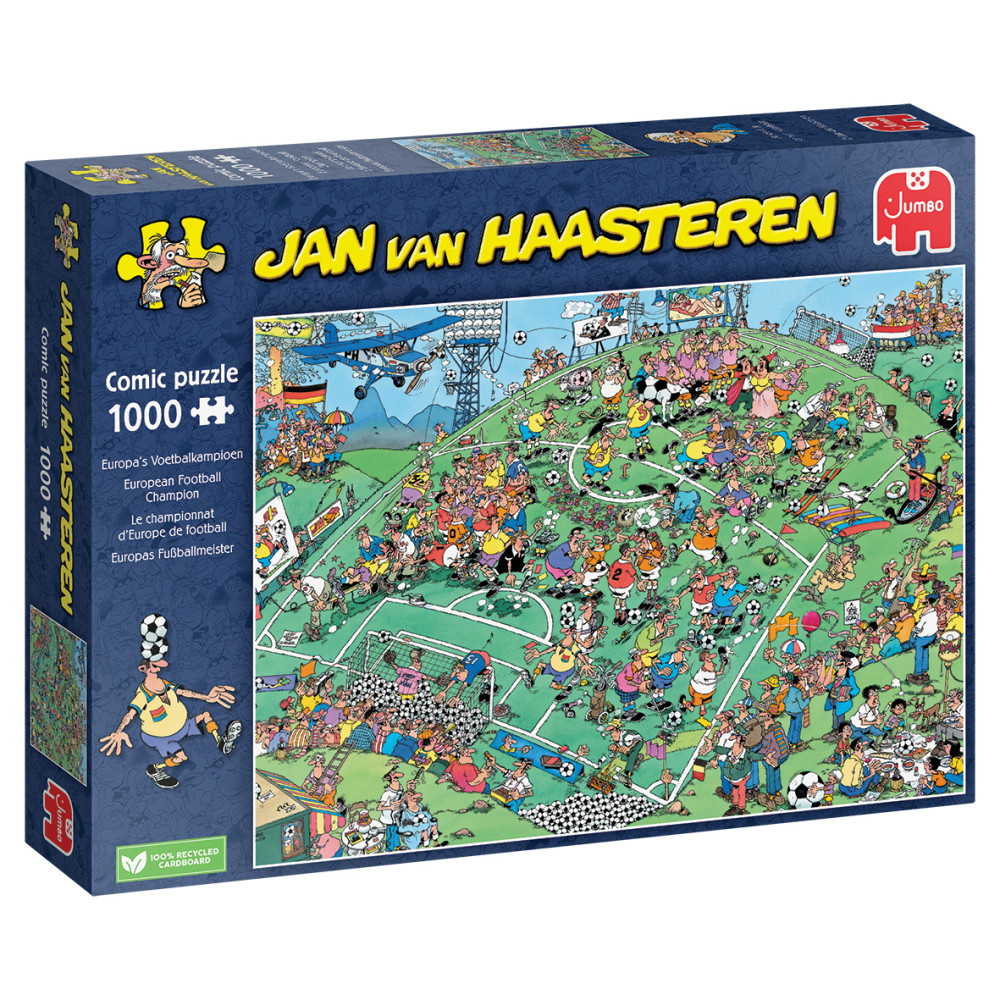 Jan van Haasteren - European Football Champion 1000 Brikker