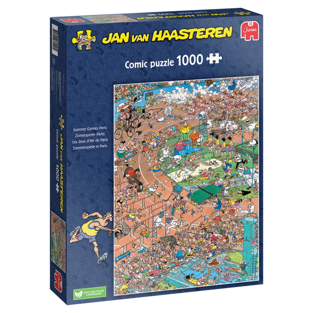 Jan van Haasteren - Summer Games Paris 1000 Brikker