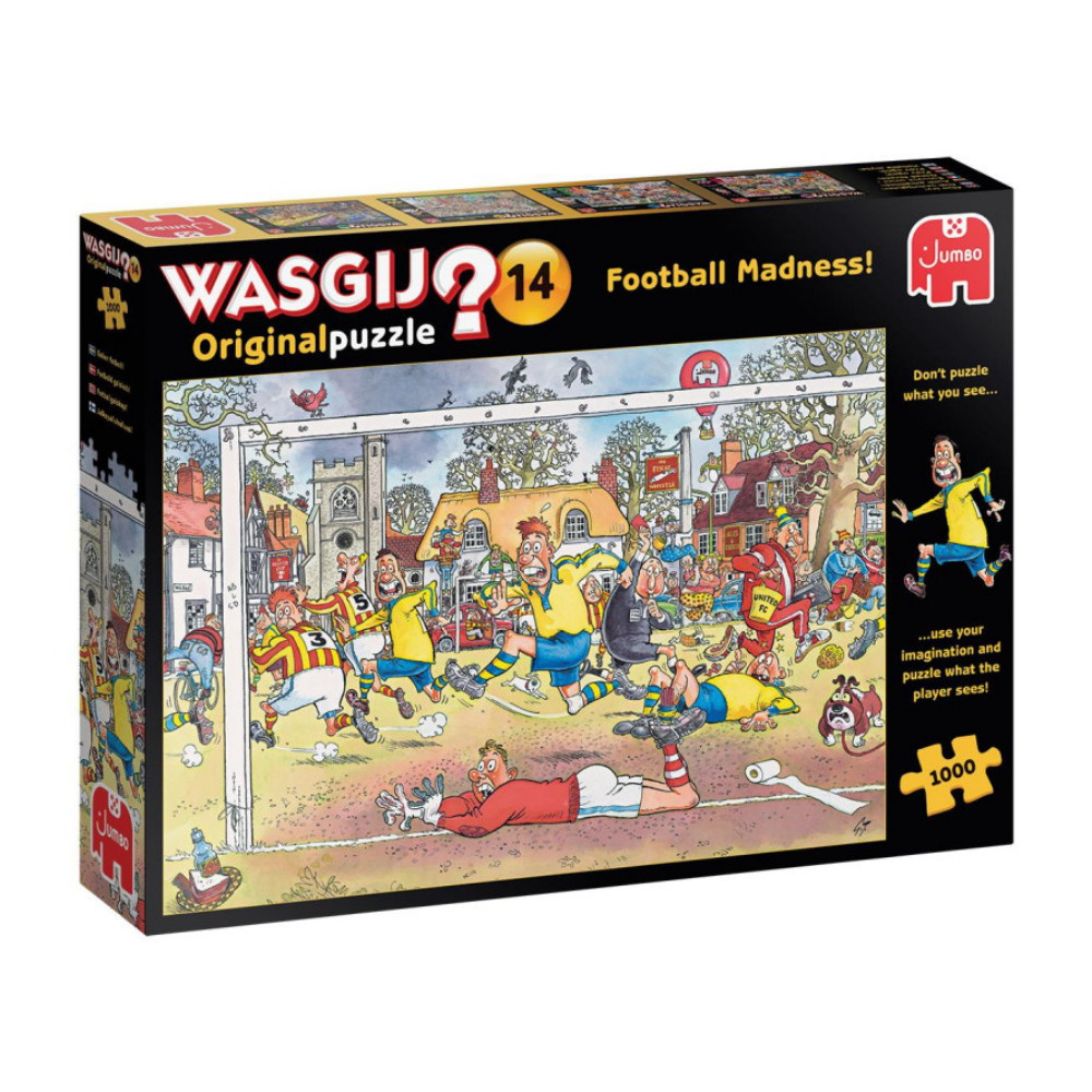Wasgij? Original #14 - Football Madness! 1000 Brikker