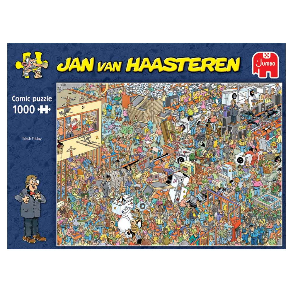 Jan van Haasteren - Black Friday 1000 Brikker