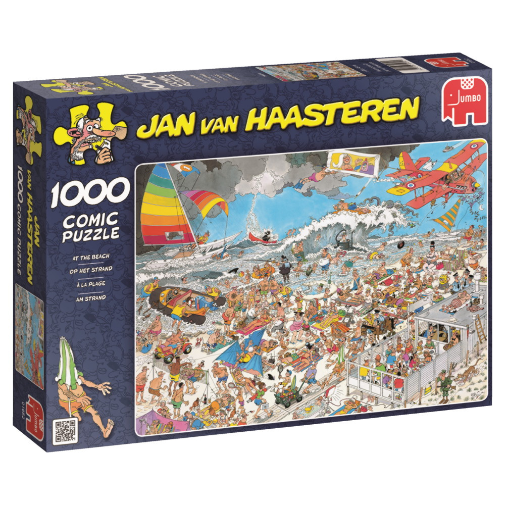 Jan van Haasteren - At The Beach 1000 Brikker