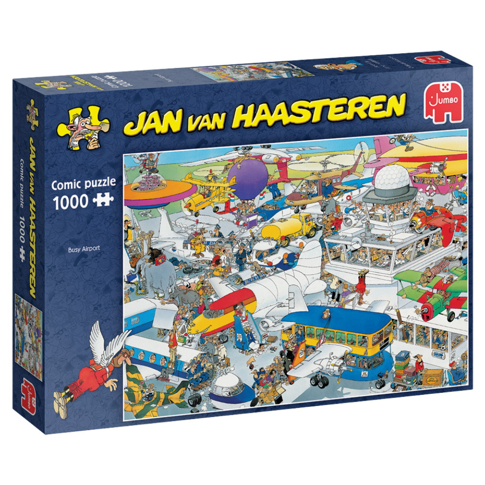 Jan van Haasteren - Busy Airport 1000 Brikker