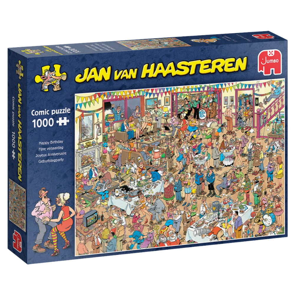 Jan van Haasteren - Happy birthday 1000 Brikker