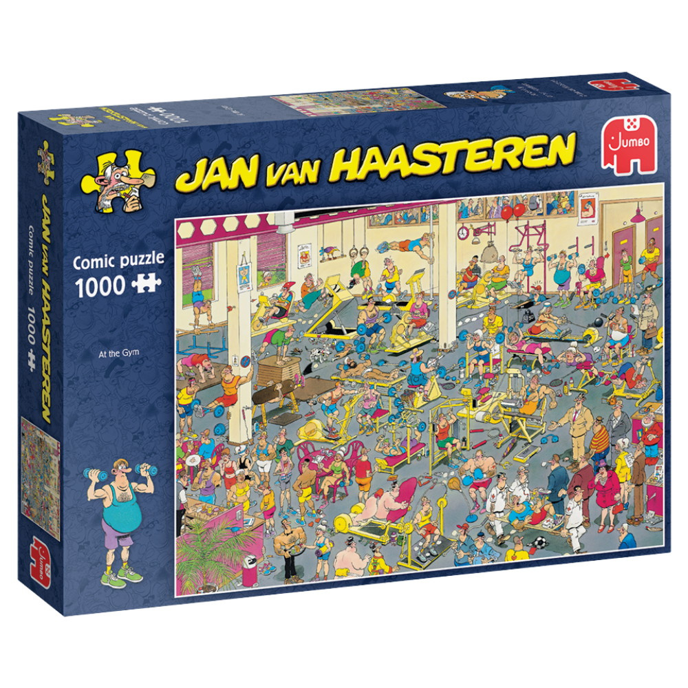 Jan van Haasteren - At the Gym 1000 Brikker