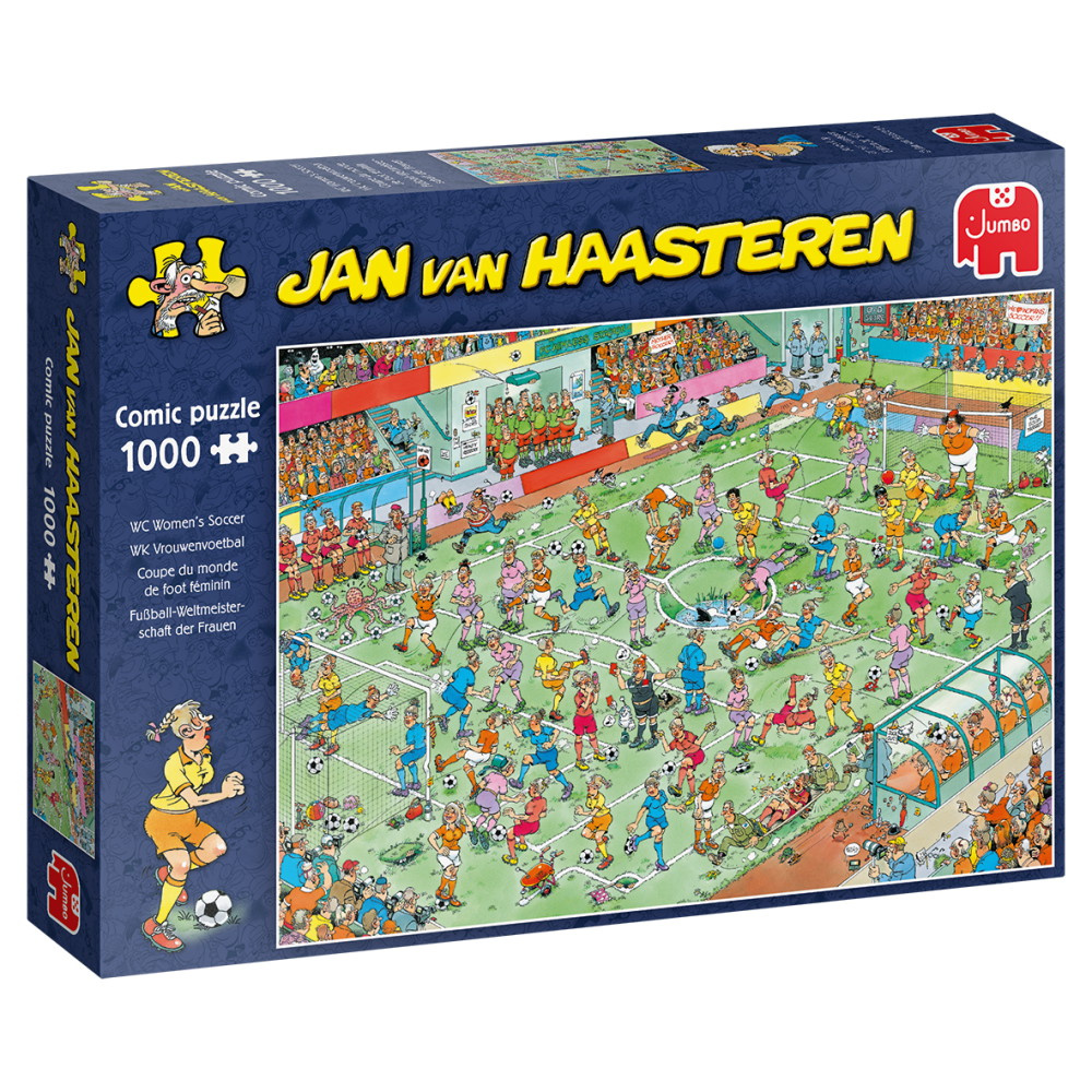 Jan van Haasteren - Womens Soccer 1000 Brikker