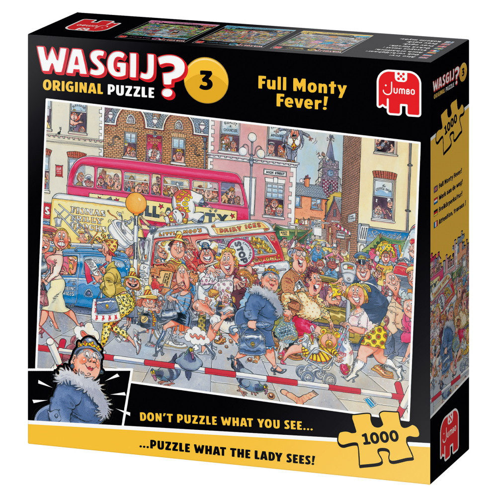 Wasgij? Original #3 Full Monty Fever! 1000 Brikker