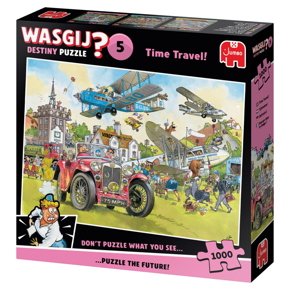 Wasgij? Destiny #5 - Time Travel! 1000 Brikker