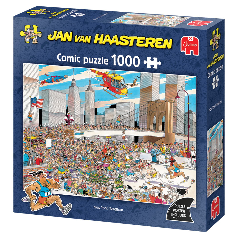 Jan van Haasteren - New York Marathon 1000 Brikker