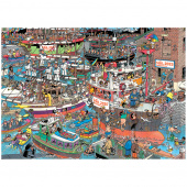 Jan van Haasteren - Step Aboard - Sail 2025 Amsterdam 1000 pc Jan van Haasteren - Step Aboard - Sail 2025 Amsterdam 1000 pc