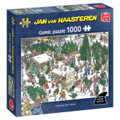 Jan van Haasteren: Christmas Tree Market 1000 Brikker Jan van Haasteren: Christmas Tree Market 1000 Brikker