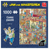 Jan van Haasteren Puslespil: Moving Day 1000 Brikker Jan van Haasteren Puslespil: Moving Day 1000 Brikker