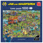 Jan van Haasteren Puslespil: Food Truck Festival 1000 Brikker Jan van Haasteren Puslespil: Food Truck Festival 1000 Brikker