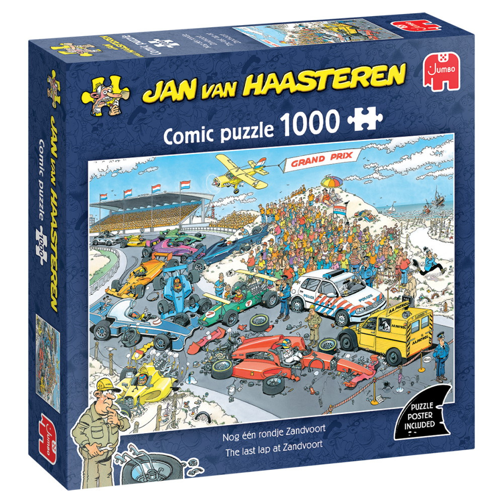 Jan van Haasteren - The Last Lap at Zandvoort 1000 bitar