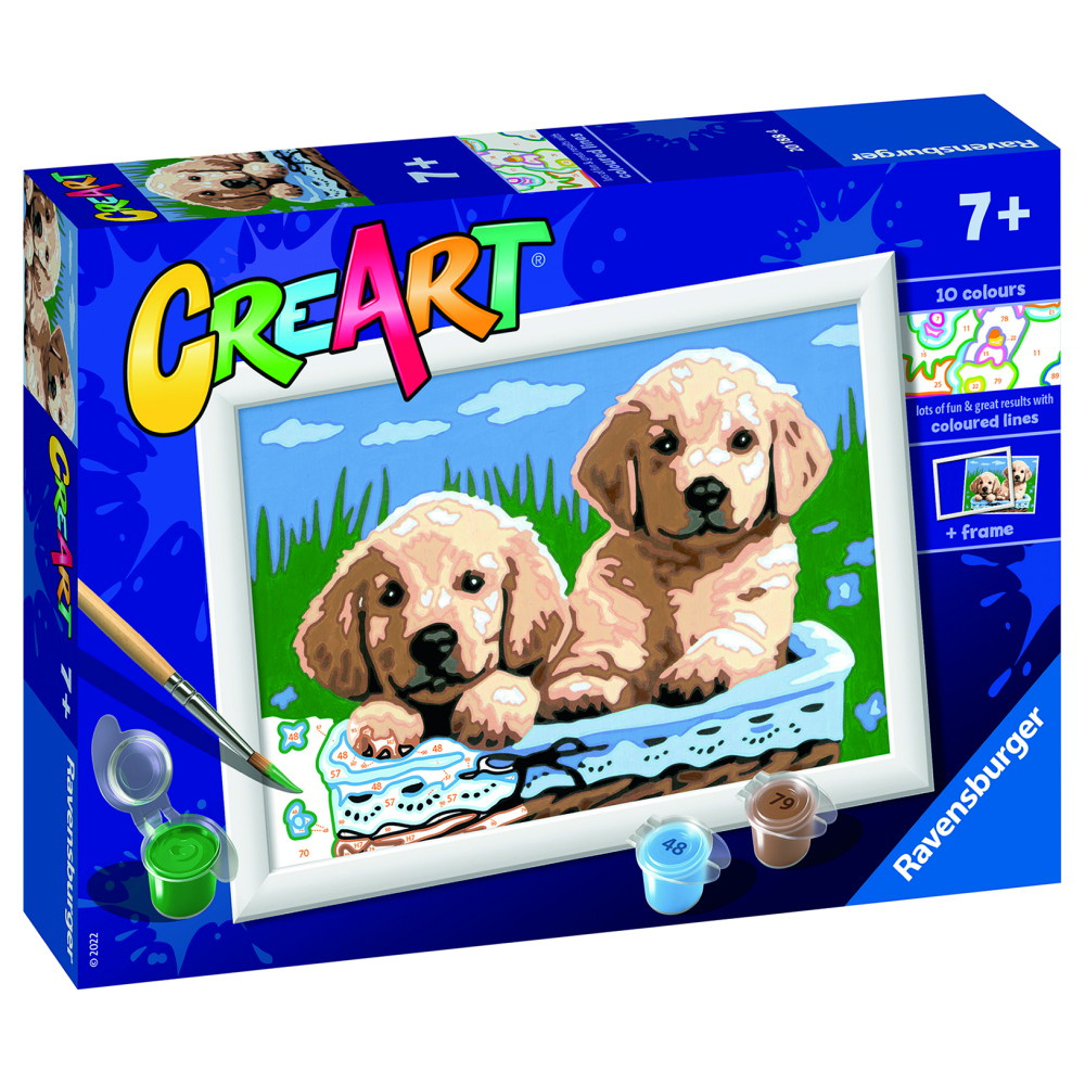 CreArt - Søde hvalpe