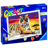 CreArt - Majestætisk tiger