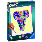 CreArt - Funky elefant
