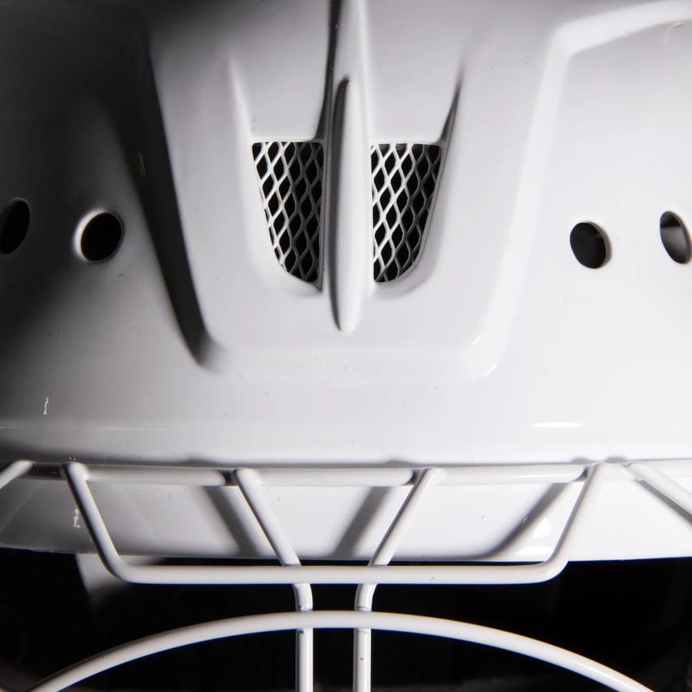 Salming Phoenix Elite Målmandshjelm, Hvid