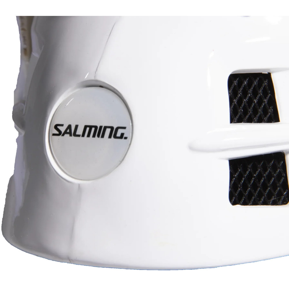 Salming Phoenix Elite Målmandshjelm, Hvid