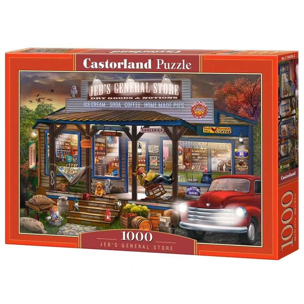 Castorland - Jeb's General Store 1000 Brikker