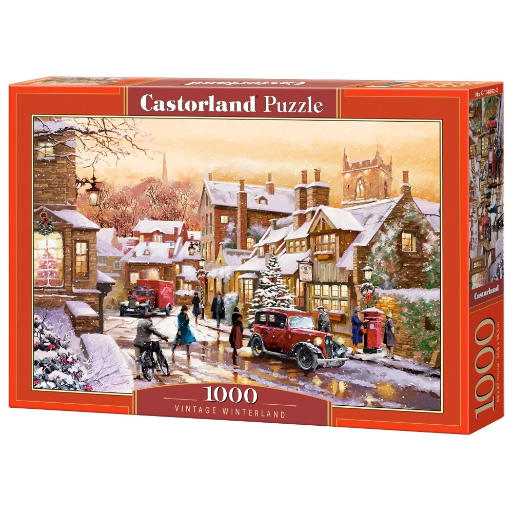 Castorland - Vintage Winterland 1000 Brikker