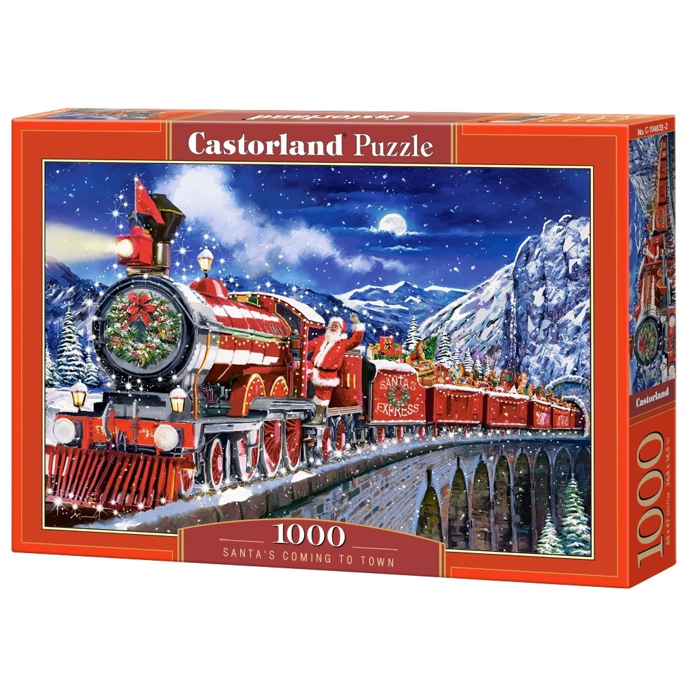 Castorland - Santa's Coming to Town 1000 Brikker