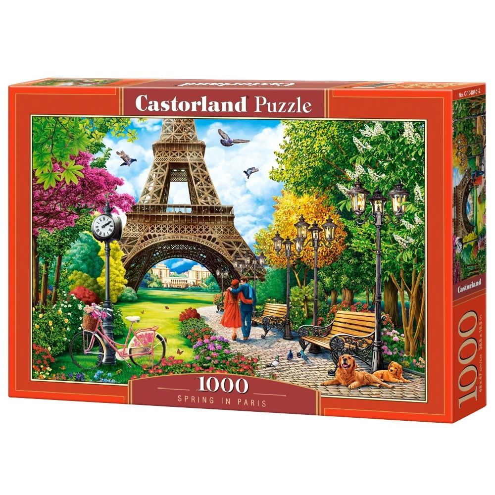 Castorland - Spring in Paris 1000 Brikker