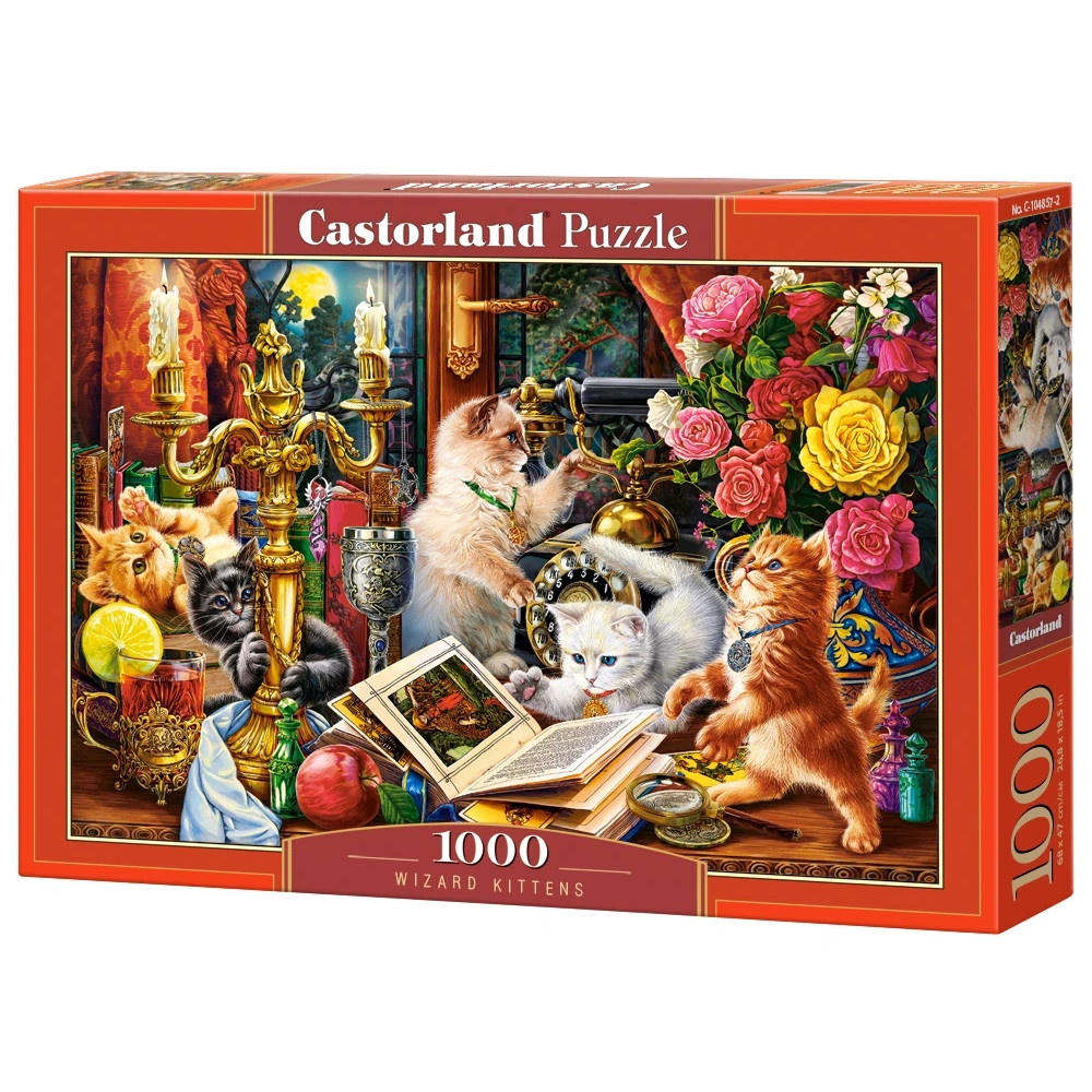 Castorland - Wizard Kittens 1000 Brikker