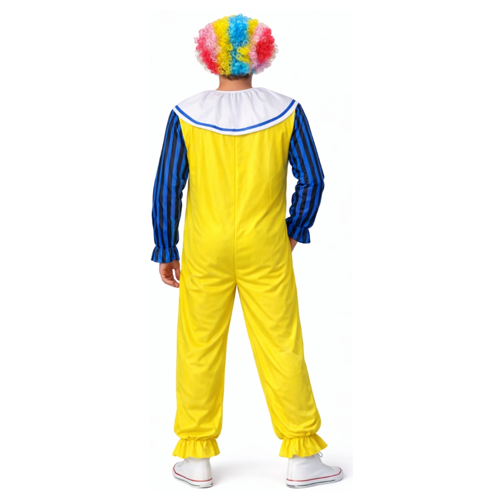 Scary Clown Man with Wig