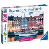 Ravensburger: Copenhagen Denmark 1000 Brikker Ravensburger: Copenhagen Denmark 1000 Brikker