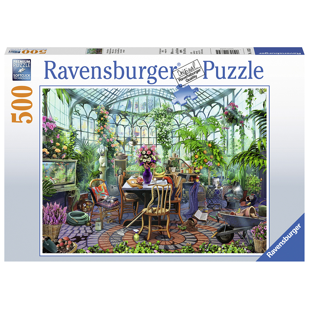 Ravensburger Greenhouse Mornings 500 Brikker