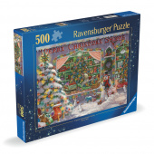 Ravensburger: The Christmas Shop 500 brikker Ravensburger: The Christmas Shop 500 brikker