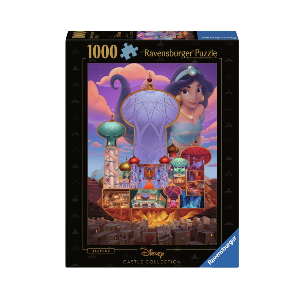 Ravensburger: Disney-slotte Jasmin 1000 Brikker