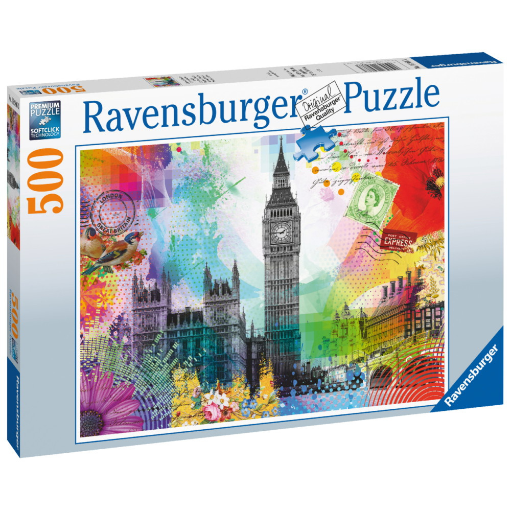 Ravensburger London Postcard 500 Brikker