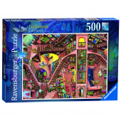 Ravensburger: Ludicrous Library 500 Brikker Ravensburger: Ludicrous Library 500 Brikker