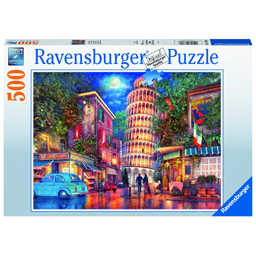 Ravensburger: Streets Of Pisa 500 Brikker