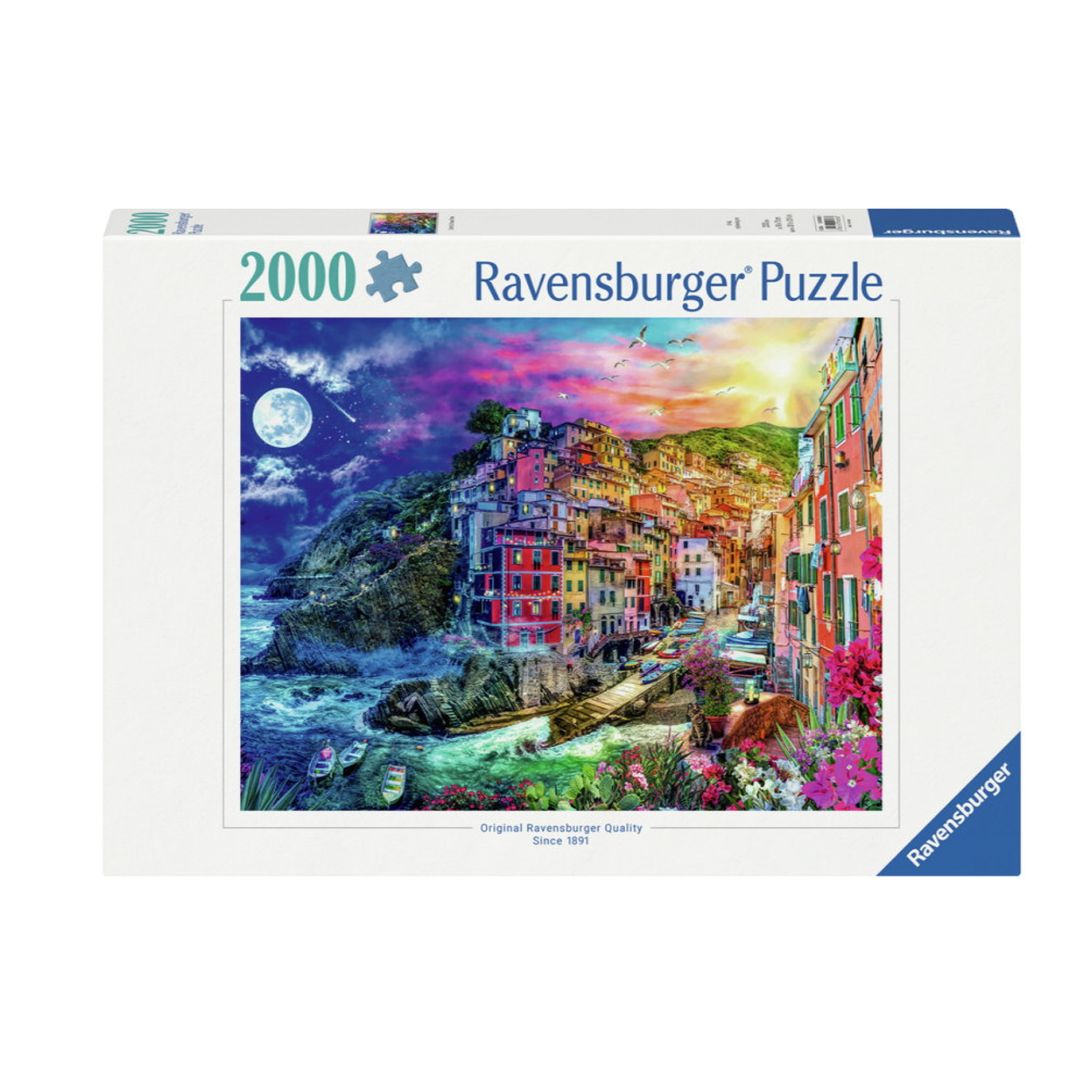 Ravensburger: Colorful Cinque Terre 2000 Brikker