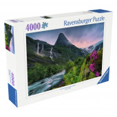 Ravensburger: Stunning Mountainvibes 4000 Brikker Ravensburger: Stunning Mountainvibes 4000 Brikker