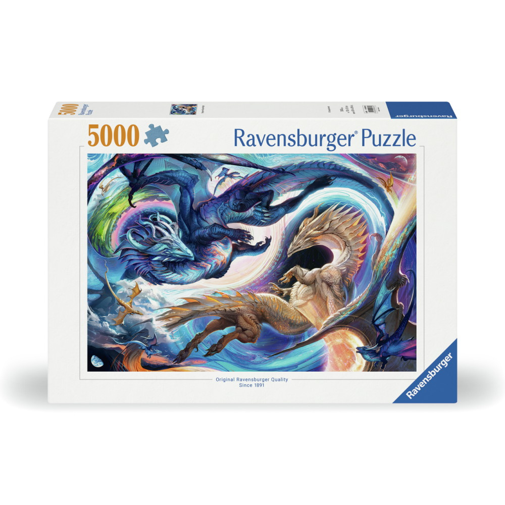 Ravensburger: Dragon Day And Night 5000 Brikker
