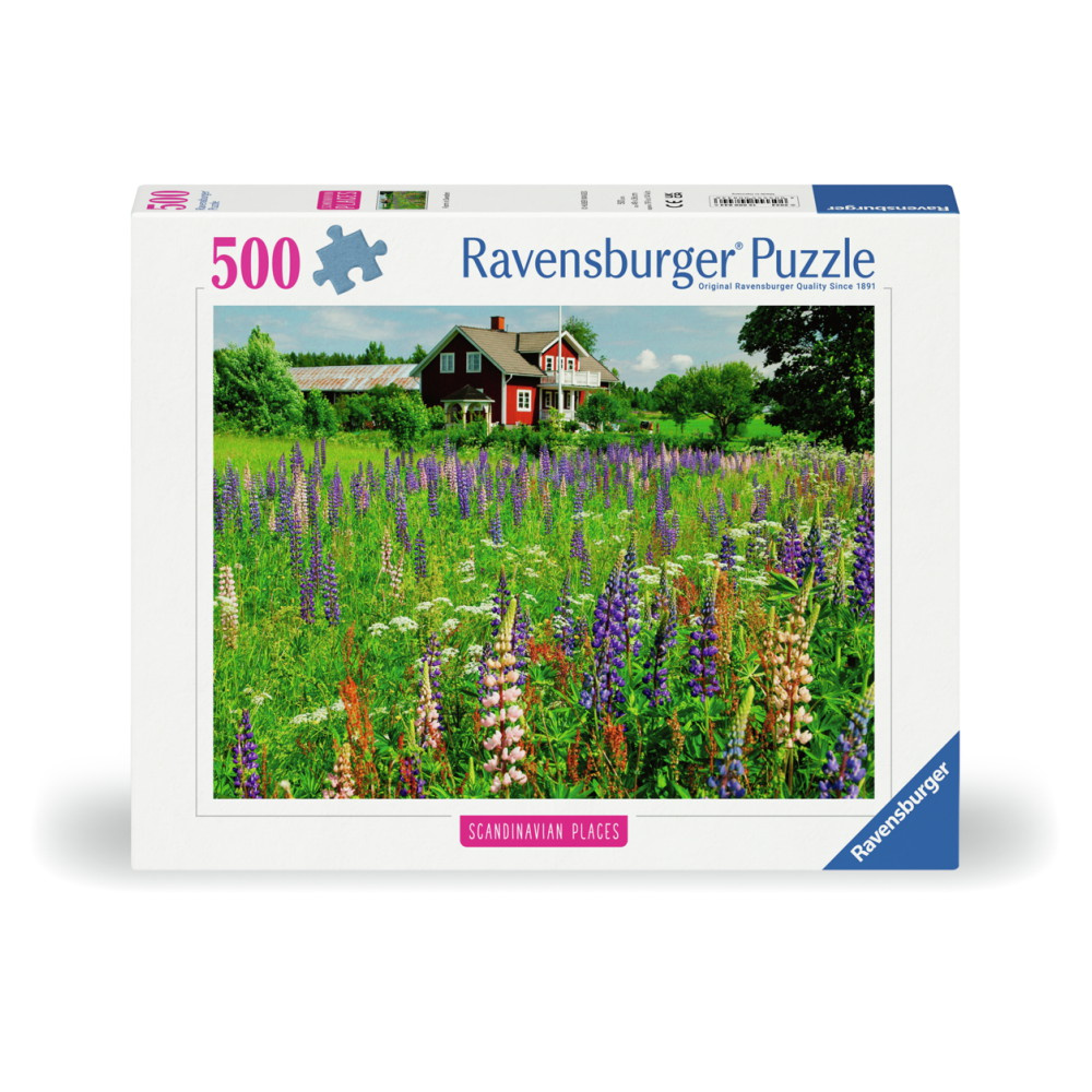 Ravensburger: Farm In Sweden 500 Brikker