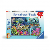 Ravensburger: Under Water 3x49 Brikker Ravensburger: Under Water 3x49 Brikker
