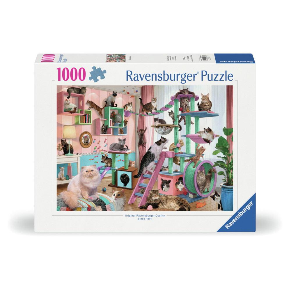 Ravensburger: Cat Tree Heaven 1000 Brikker