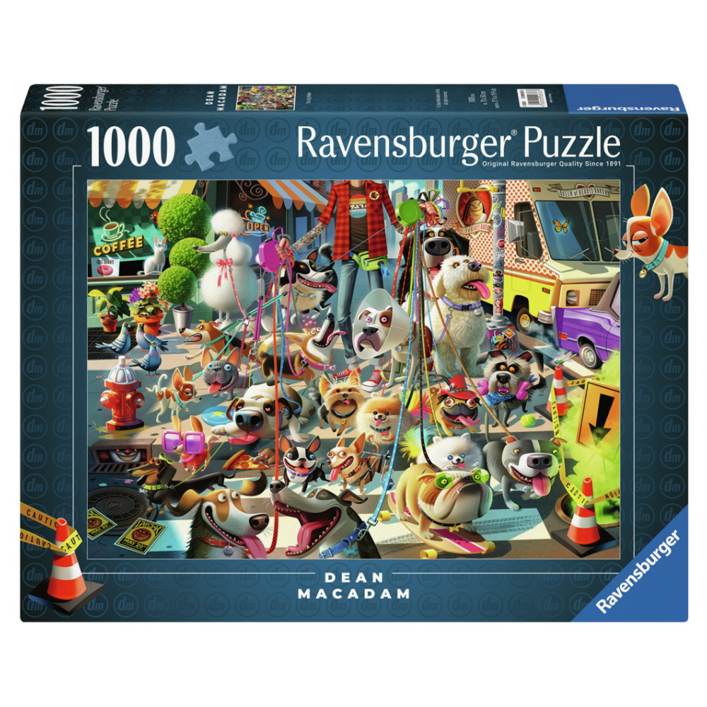 Ravensburger: The Dog Walker 1000 Brikker