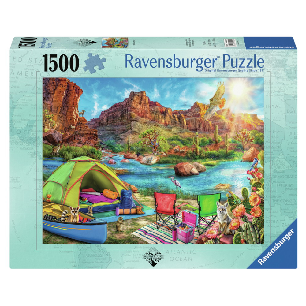Ravensburger: Canyon Camping 1500 Brikker