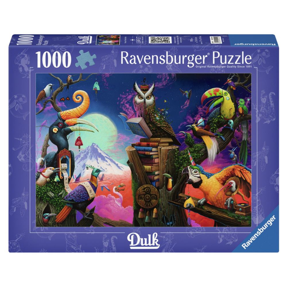 Ravensburger: Songs Of Extinct Birds 1000 Brikker