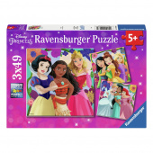Ravensburger: Disney Princess 3x49 Brikker Ravensburger: Disney Princess 3x49 Brikker