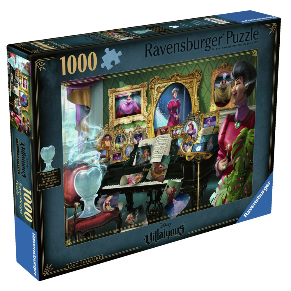 Ravensburger pussel: Villainous - Lady Tremaine 1000 Brikker