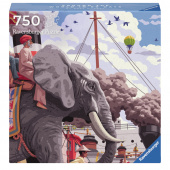 Ravensburger: Around the world in 80 days 750 Brikker Ravensburger: Around the world in 80 days 750 Brikker